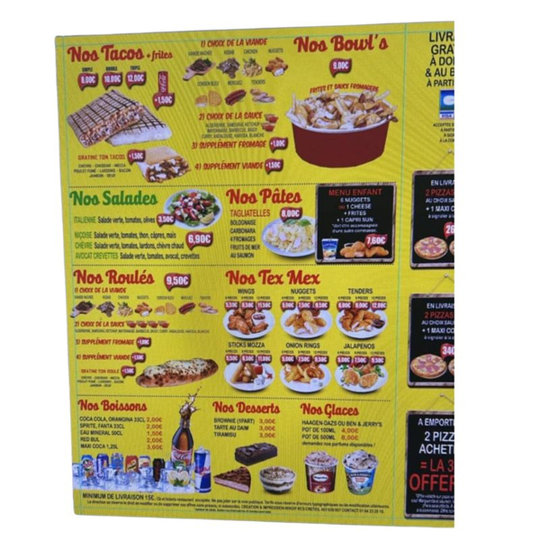 Photo de couverture de Fast-Food Mac 12 - Saint-Claude 39 I Kebab I Pizzeria I Sandwich & Tacos I Burger I FASTFOOD